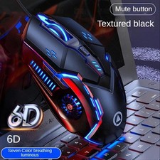 Backlit G5 Wired Gaming Mouse 6 Keys Macro Programming Game Computer Tablet PC picture