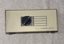 DB25 ABCD 4 Way Switch Box - Manual Data Transfer - Rotary Parallel Serial picture
