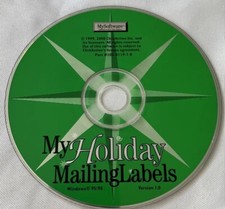 My Holiday Mailing Labels For Windows 95/98 Version 1.0 My Software  picture