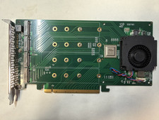 HighPoint SSD7101A-1 PCIe 3.0 x16 4-Port M.2 NVMe RAID Controller picture