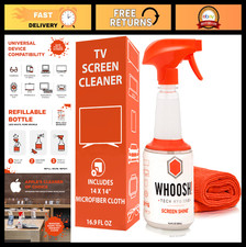 Streak-Free TV Screen Cleaner & Microfiber Cloth - Non-Toxic Electronics Cleanin picture