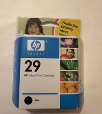 Fit For HP 29 Black Ink Cartridge New Sealed Box exp Feb 2006 picture