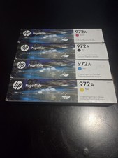 2025 HP Genuine Inkjet Ink Cartridges Cyan Magenta Yellow Black Set of 4 pcs picture