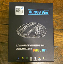 UtechSmart VENUS Pro Wireless/Wired Gaming Mouse 16000 DPI 16Btn RGB Black picture