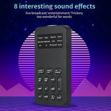 Voice Changer Handheld Mini Voice Changer Device 8 Sound Effects Machine picture