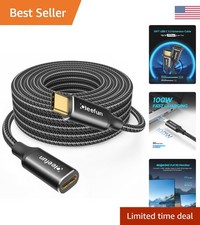 Versatile 10ft USB C Cable - 5Gbps Data Transfer & Robust Fast Charging Power picture