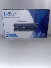 LxTEK Your Daily Printing Expert Compatible With Cartridge 137 -2 Blk Cartridges picture