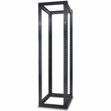 APC by Schneider Electric NetShelter 4 Post Open Frame Rack 44U Square Holes picture
