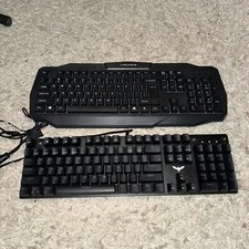 LIFEWORKS SAMURAI Lighted GAMING & Havit Mechanical Gaming Keyboard Bundle Wired picture