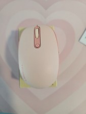 TECKNET TK-MS006 Wireless Optical Mouse 3000 DPI 3-Button Pink/White USB picture