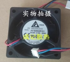 Delta AFB0648HH -BR00 6025 DC48V 0.10A 6CM 3-Pin Dual Ball Inverter Cooling Fan picture