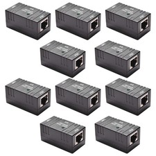 10PCS Passive RJ-45 POE Injector Splitter Power Over Ethernet Adapter picture