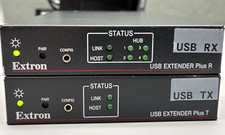 Extron USB Extender Plus R  And USB Extender Plus T Combo Pair With Power Supply picture