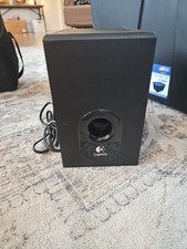 Logitech X-230 Subwoofer ONLY Black Replacement Speaker picture