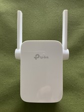 TP Link N300 WiFi Range Extender TL WA855RE Bundle w/Cable White EXC 300Mbps  picture