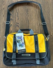OGIO Messenger Laptop Case Shoulder Bag yellow black Daily Grind Bag 03506 NWT picture