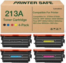 213A Toner Cartridge Set Replacement for HP 213A W2130A W2131A W2132A W2133A Ton picture