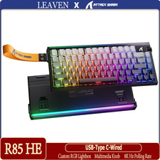 ATTACK SHARK R85 HE Rapid Trigger Keyboard Magnetic Switch with Custom Lightbox picture