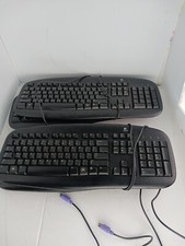 Lpt of 4 Logitech Deluxe Computer Keyboard PS2 Black Y-SU61 *TESTED* picture