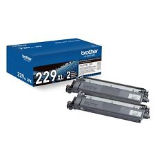 Brother Genuine TN229XL2PK High-yield Black Toner Cartridge Twin-Pack picture