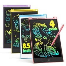 4 Pack LCD Writing Tablet for Kids, 8.5 Inch Doodle Board Drawing Toy picture
