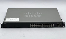 Cisco SF200-24P PoE Smart Switch 10/100 24-Port SLM224PT with Power Cable picture