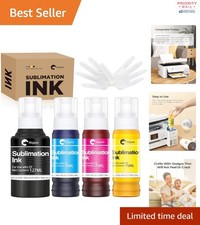 Vibrant Sublimation Ink Compatible with ET2400 ET-2800 Printers 127ml 70ml Pack picture