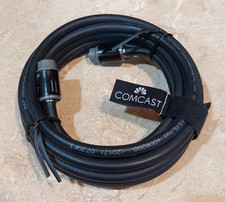 Coax Comcast Xfinity Black Cable PPC Perfect Flex 6 Series 18 AWG CATVX 10FT picture