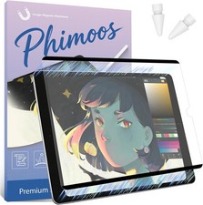 Magnetic Like Paper Screen Protector for iPad 9th/8th/7th + 2 Apple Pencil Tips picture