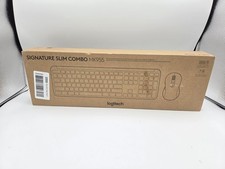Logitech Signature Slim Combo MK955 Wireless Quiet Keys Keyboard/Mouse Graphite picture