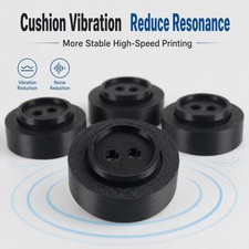 4Pack Anti-Vibration Feet For Bambu X2D / P2S 3D Printer Anti-slip Foot Pad picture