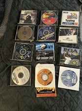 Vintage PC (12) Games Railroad Tycoon 3, Hitman, J Nicklaus 6, Sim City 3000, Ec picture