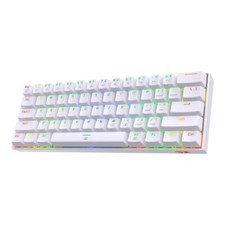 Redragon K630 Dragonborn 60% Wired RGB Hot-Swappable (WHITE, blue switch) picture