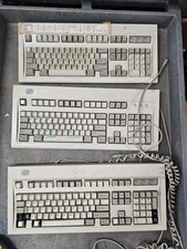 3x Lot Vintage Retro IBM Model M Keyboards 1391401 82F3278 42H129  -Tech Special picture