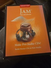 (NEW SEALED) Adaptec Jam 4  Deluxe Software for Mac Big Box CD Recording picture