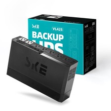 SKE 425VA/240W UPS Battery Backup & Surge Protector for Computer UPS Uninterr... picture