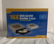 NEC 16X DVD + R/RW Double Layer 48X Cd-r, 48x Cd-rom, 24x Cd-rw NEW IN BOX picture