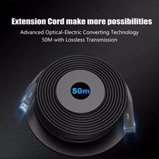 Decom AOC USB 3.0 Fiber Optical Extension Cable 5Gbps 3-50m Male to Female picture