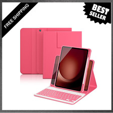 Samsung Galaxy Tab A11 Plus A9 Plus Keyboard Case with 7-Color Backlight, 360 picture