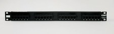 AMP Netconnect 406330-1 Rev H Cat 5 E Patch Panel 24 Port Universal Wiring (New) picture