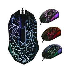 3200DPI Ergonomic USB Wired Gaming Mouse with Colourful LED Lights picture