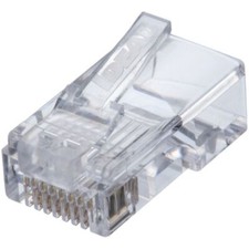 IDEAL 85-371 CAT-5E Feed-Thru RJ45 Mod Plugs (50 Pack) picture