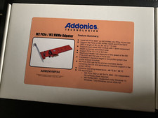 Addonics Communications M2 PCIE SSD ADAPTER (ADM2NVMPX4) New Factory Sealed picture