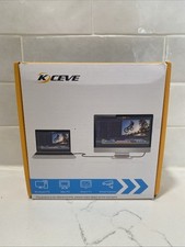 KCEVE Triple DP/HD USB 3.0 KVM Switch With Wired Remote - KC-KVM303DH picture