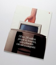 Own Apple history MINT first Mac brochure - Revised edition from 1984. picture