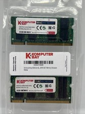 Komputerbay 4GB 2x2GB DDR2 SODIMM 667MHz PC25300 Unbuffered Apple Mac Memory RAM picture