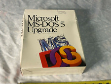Microsoft MS-DOS 5 3.5 Disk Sealed Software 1991 picture