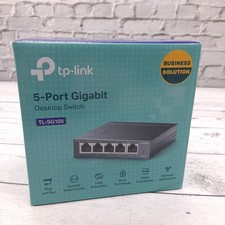 TP-Link TL-SG105 5-Port Gigabit Ethernet Unmanaged Metal Desktop Network Switch picture