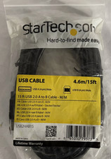 StarTech USB2HAB15 StarTech.com 15 ft USB 2.0 A to B Cable - M/M - USB-15 ft(R10 picture