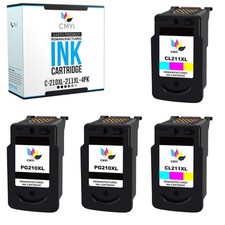 CMYi 4X Compatible Canon Printer Ink 210XL and 211XL for PIXMA MP235 MP250 MP270 picture